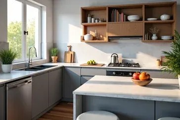 Szara Kuchnia: Jaki Blat Wybrać? Kompleksowy Przewodnik po Materiałach, Stylu i Funkcjonalności